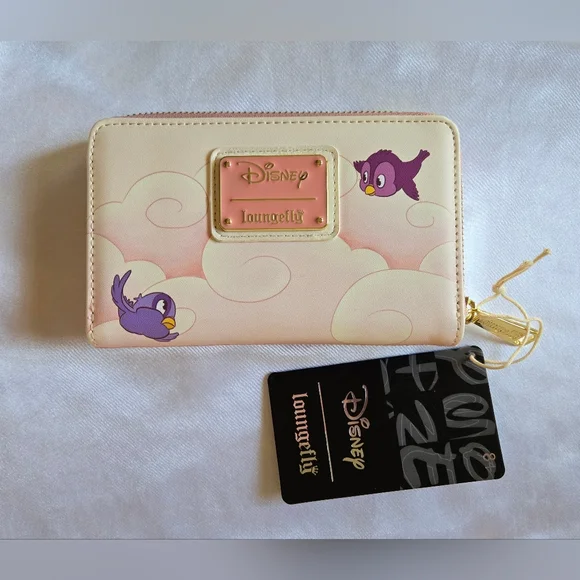 Disney Loungefly Cream and Pink Hercules Wallet - Picture 1 of 4